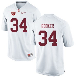 Men Stanford #34 Thomas Booker White Player Jerseys 320851-823