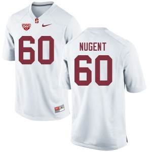Men's Stanford #60 Drake Nugent White NCAA Jersey 867249-295