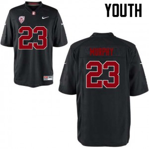 Youth Stanford Cardinal #23 Alameen Murphy Black Player Jerseys 586464-479