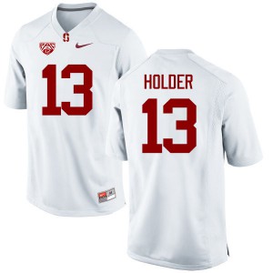 Men Stanford #13 Alijah Holder White NCAA Jerseys 969028-741