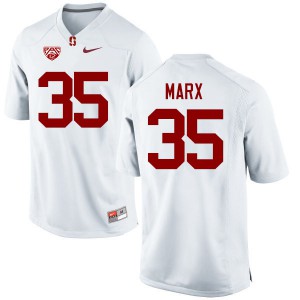 Men Stanford Cardinal #35 Daniel Marx White Stitched Jerseys 141150-253