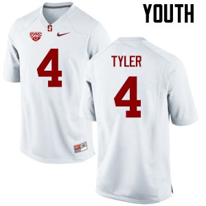 Youth Stanford Cardinal #4 Jay Tyler White NCAA Jerseys 328705-459