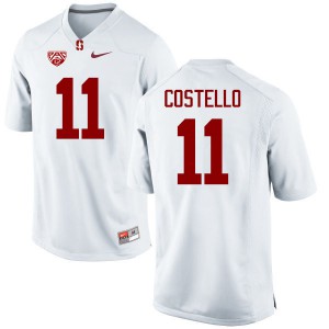 Men Stanford Cardinal #11 K.J. Costello White College Jerseys 173257-766