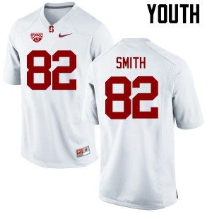 Youth Stanford #82 Kaden Smith White College Jersey 998645-840