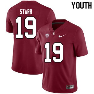 Youth Stanford #19 Silas Starr Cardinal Alumni Jersey 436813-377