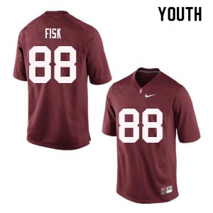 Youth Cardinal #88 Tucker Fisk Red Player Jersey 905318-534